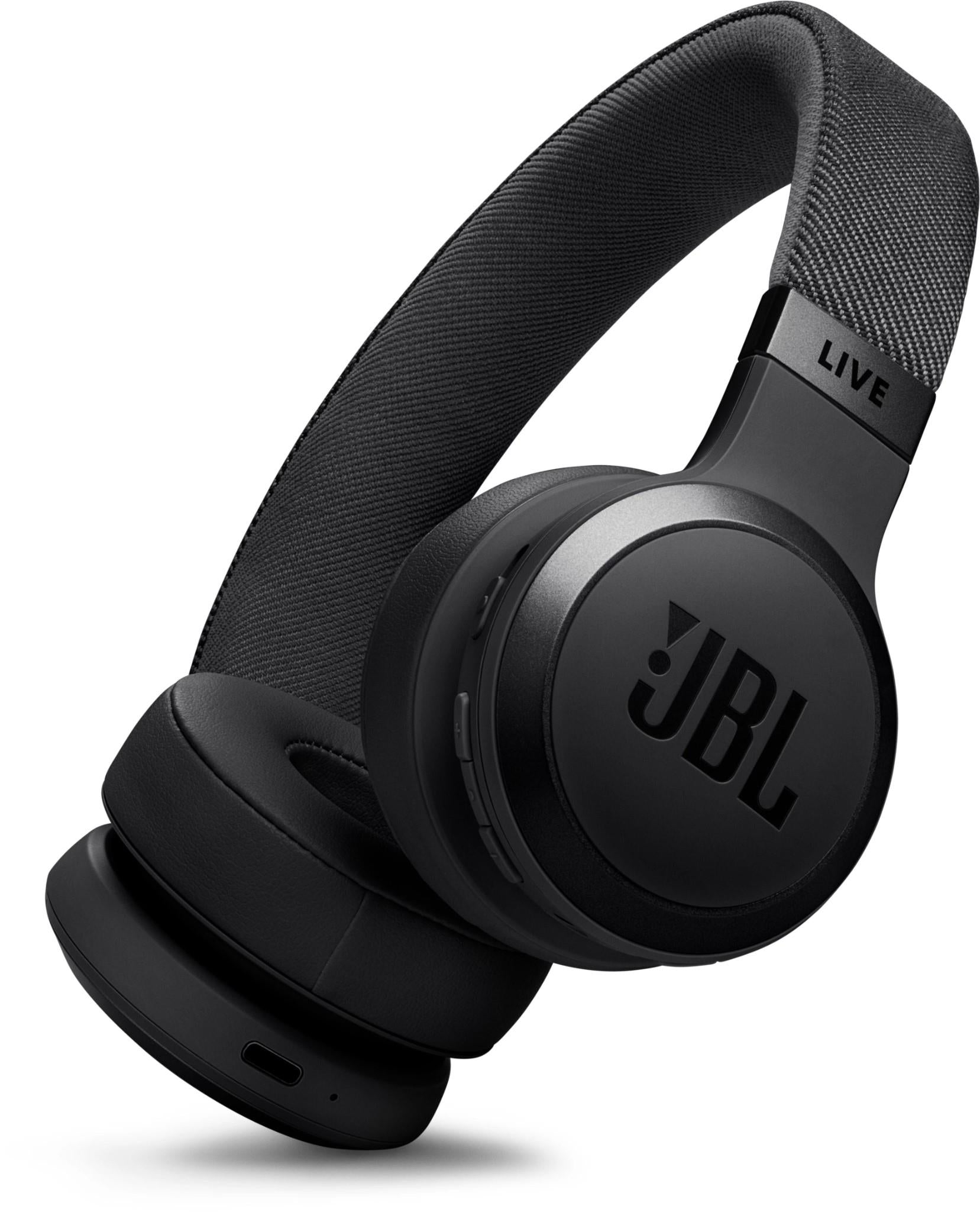 JBL Live 670 Wireless True Adaptive Noise Cancelling On-Ear Headphones (Black)