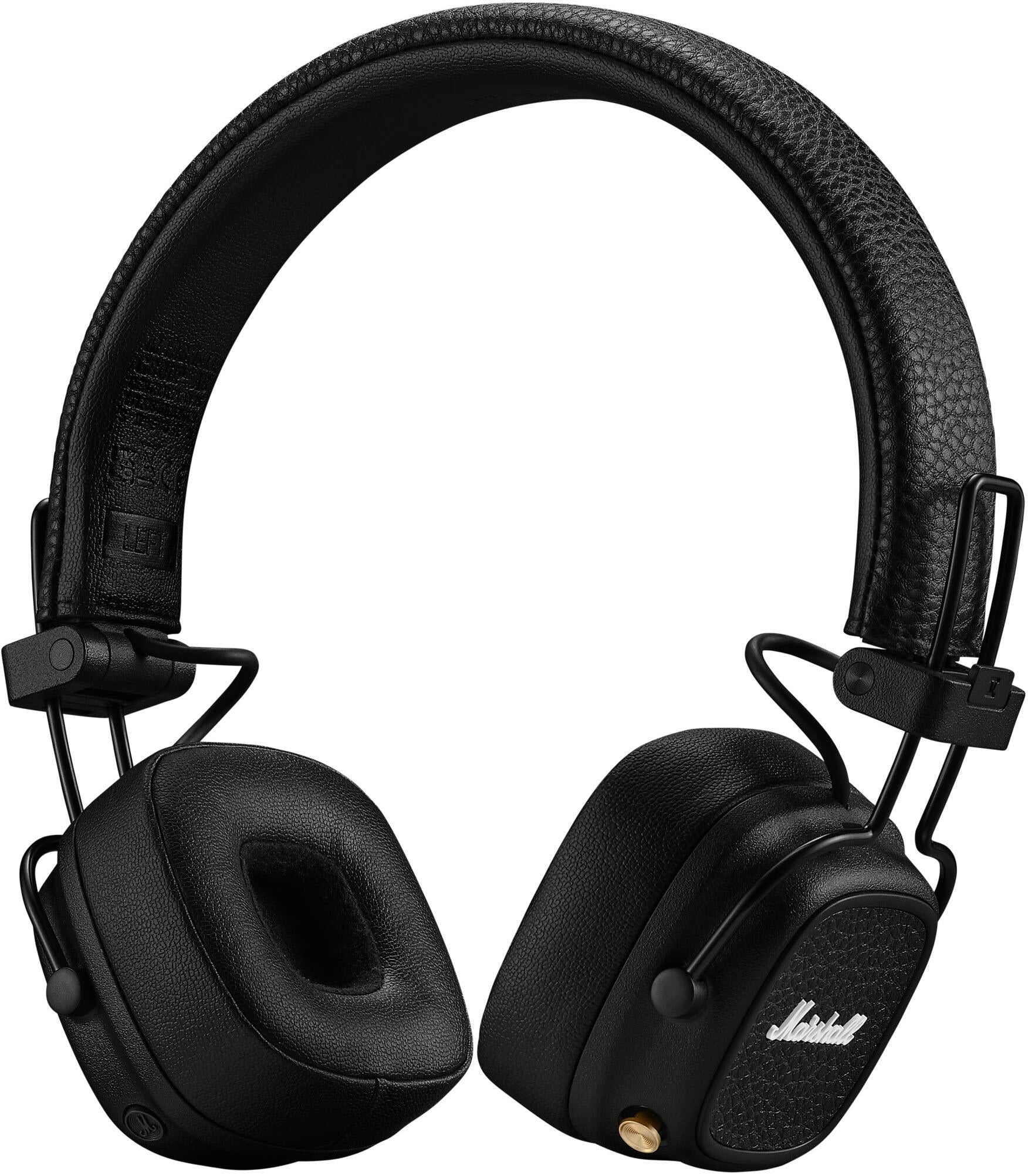 Marshall MAJOR V Wireless On-Ear Bluetooth Headphones (Black)