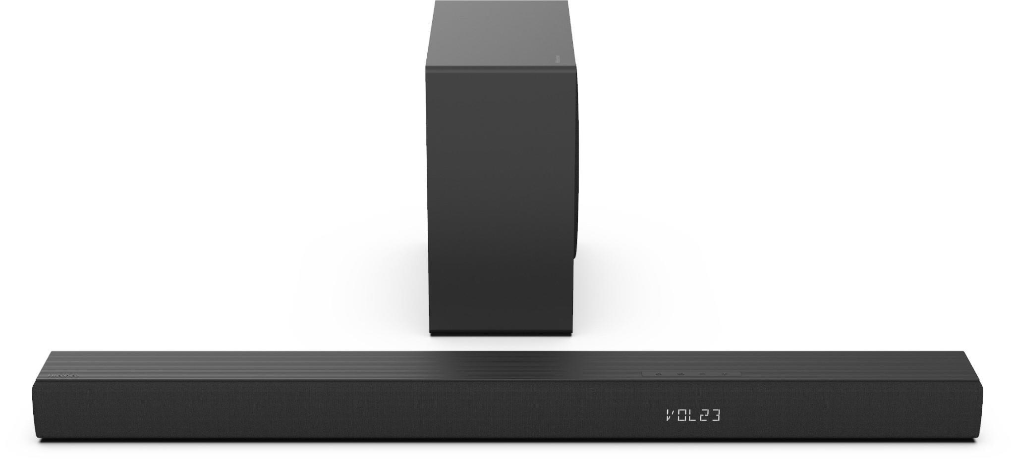 Hisense HS3100 3.1Ch 480W Soundbar with Wireless Subwoofer [2024]