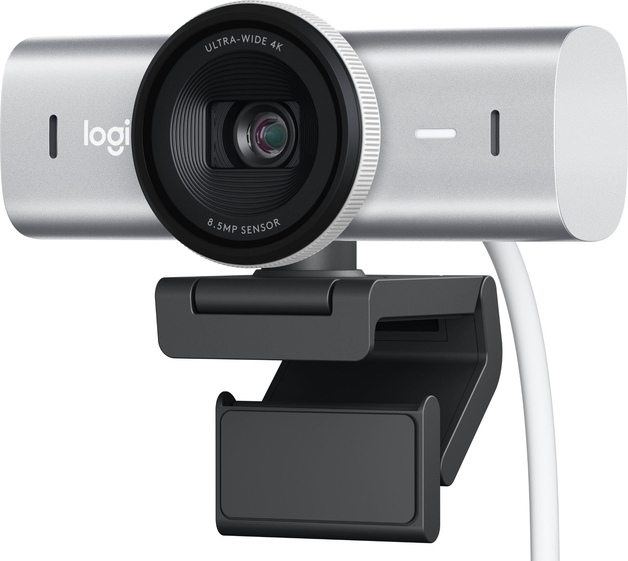 Logitech MX Brio 700 Ultra HD 4K Webcam  (Pale Grey)