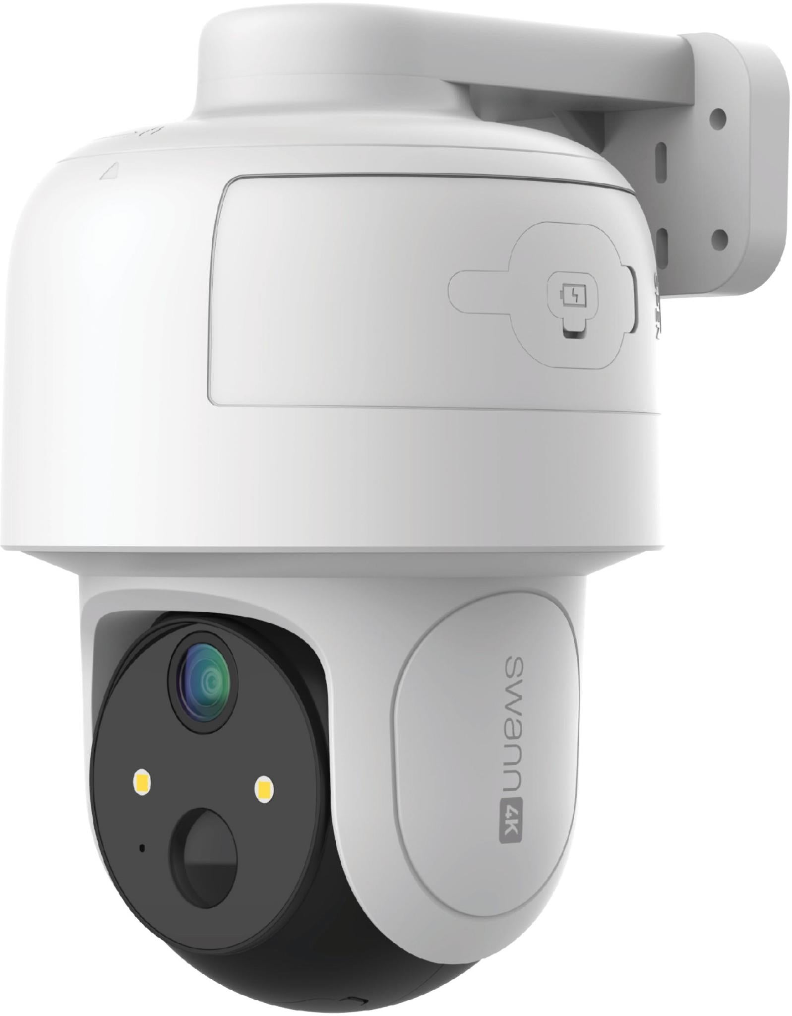 Swann 4K Pan & Tilt Security Camera Solar with Solar Panel