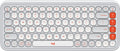 Logitech POP Icon Keys Wireless Keyboard (Off White)