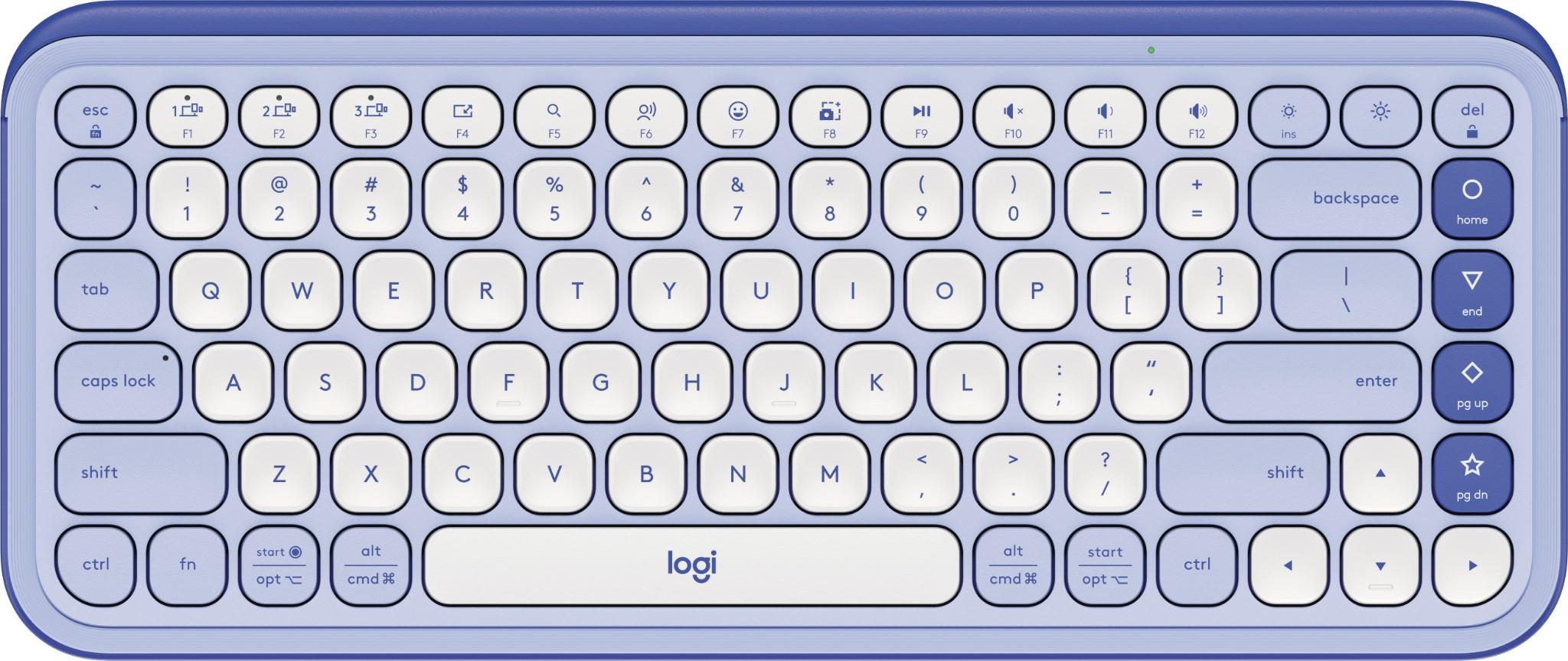 Logitech POP Icon Keys Wireless Keyboard (Lilac)