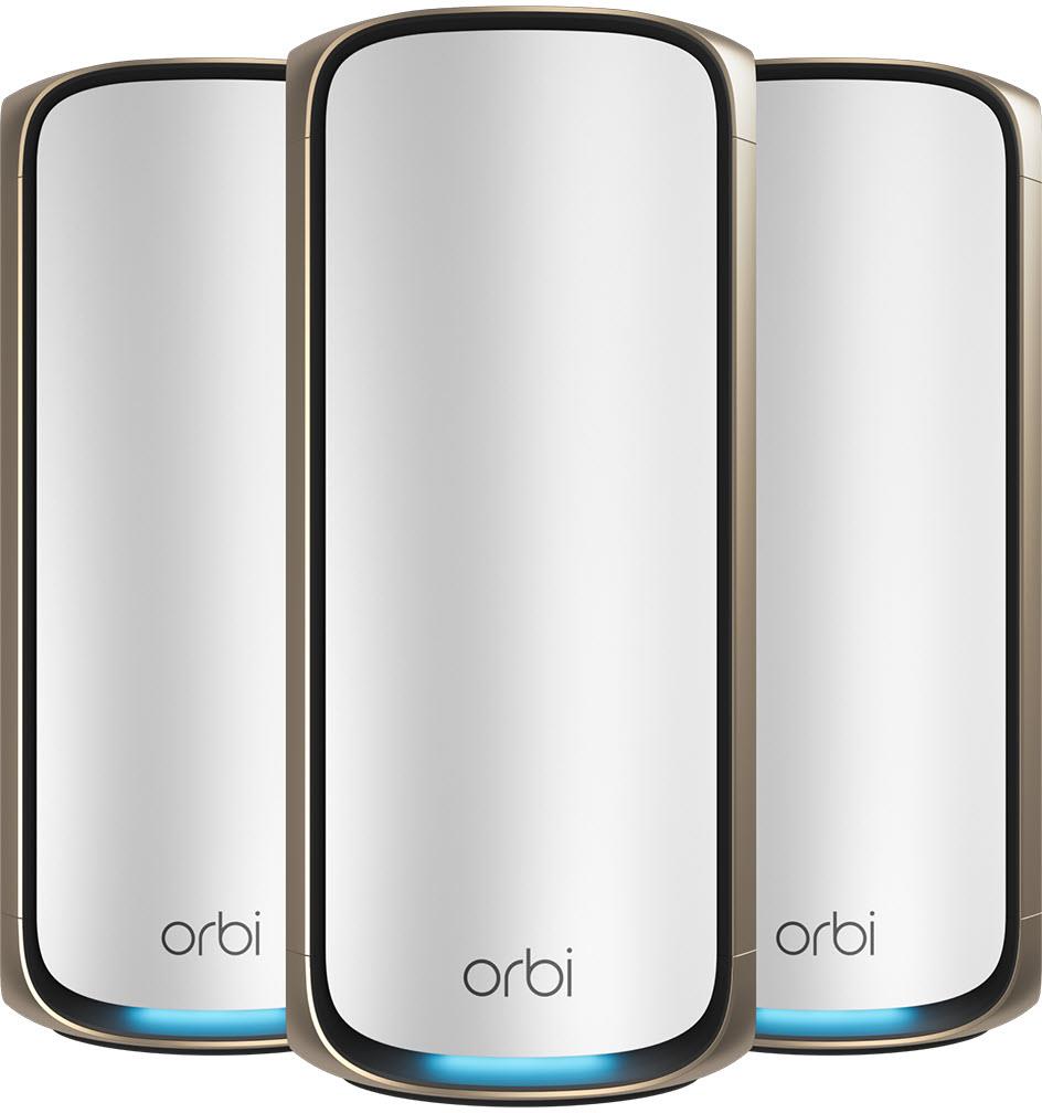 Netgear Orbi® BE27000 Quad-band Mesh WiFi 7 System [3 Pack]