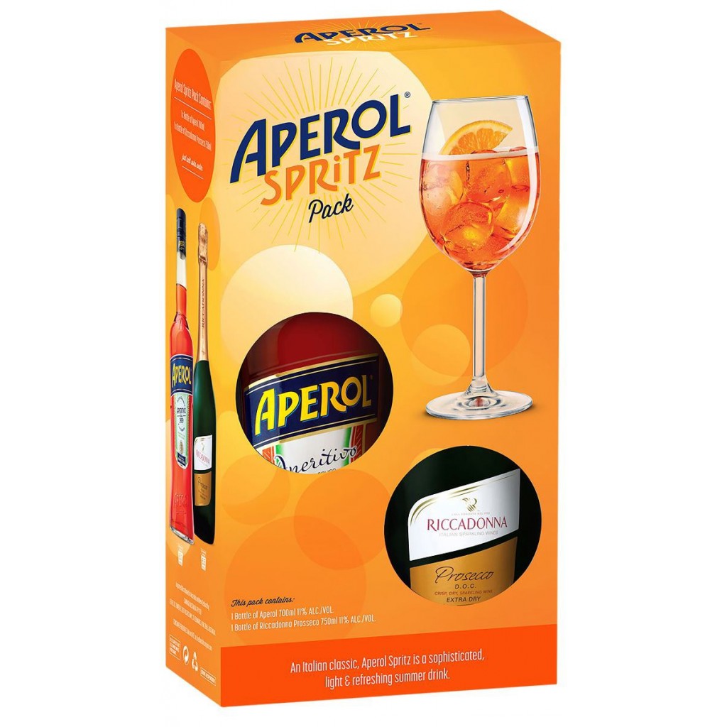 APEROL + RICCADONNA SPRITZ GIFT PACK : 1450 ml
