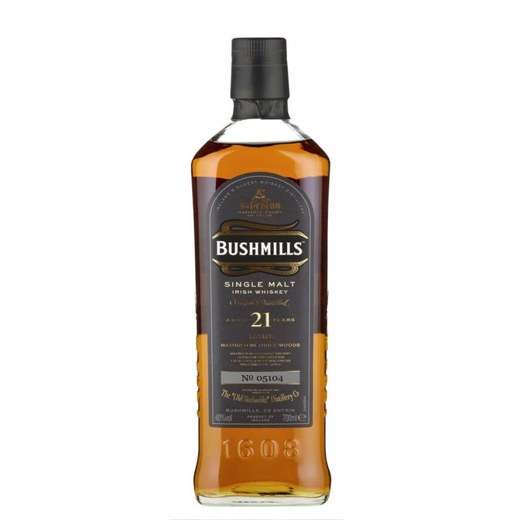 Bushmills 21 Year Old Irish Whiskey 700 ml