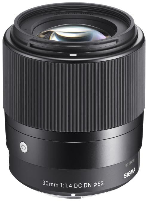 Sigma 30mm f/1.4 DC DN Contemporary Camera Lens for Sony E-Mount