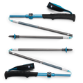 Distance Carbon FLZ Poles - 110cm Desert Sky