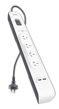 Belkin 2.4 Amp USB Charging 4-outlet Surge Protection Strip