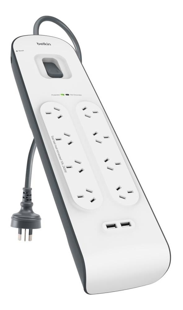 Belkin 2.4 Amp USB Charging 8-outlet Surge Protection Strip