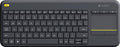 Logitech K400 Plus Wireless Touch Keyboard (Black)
