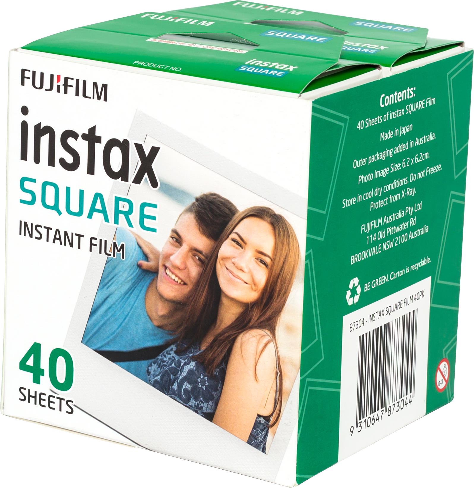 Fujifilm Instax Square Film (40 Pack)