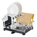 Avanti Apex Expandable Double Dish Rack With Draining Tray