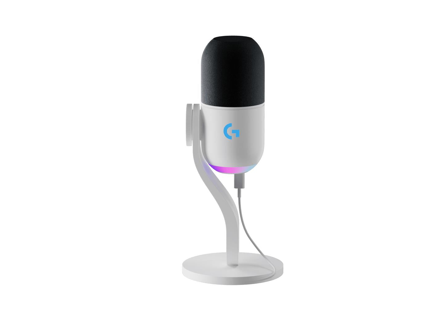 Logitech G Yeti GX Dynamic RGB Gaming Mic with LIGHTSYNC (White)