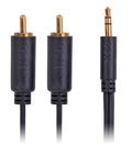 XCD Essentials 3.5mm to 2RCA Audio Cable 1M V2
