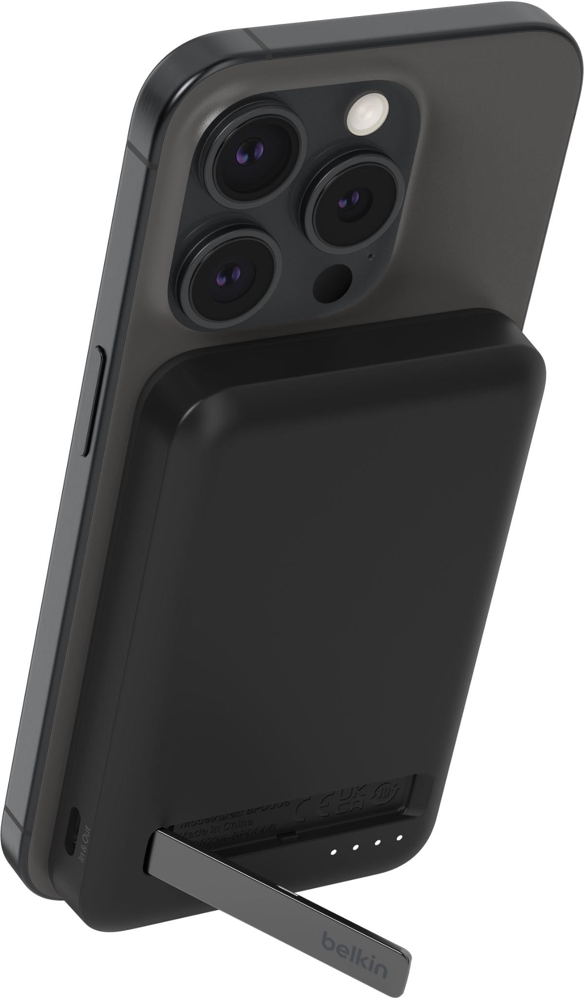 Belkin BoostCharge Pro Magnetic 5K Power Bank with Qi2 15W (Black)