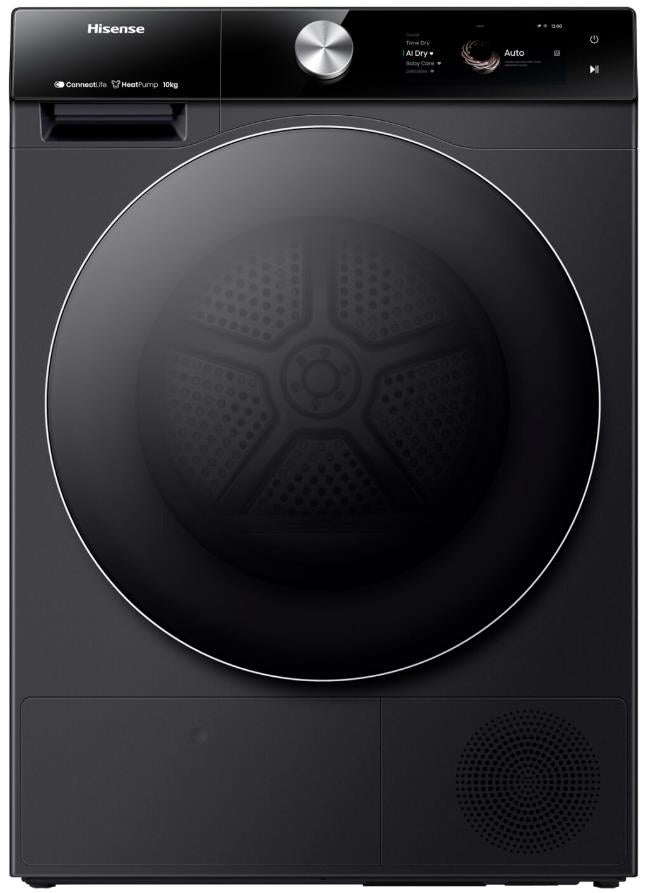 Hisense HDFS10HPB 10kg Series 9 Pump Dryer (Charcoal Black)