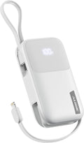 ALOGIC 10K 20W Tandem Powerbank with USB-C & Lighting (White)