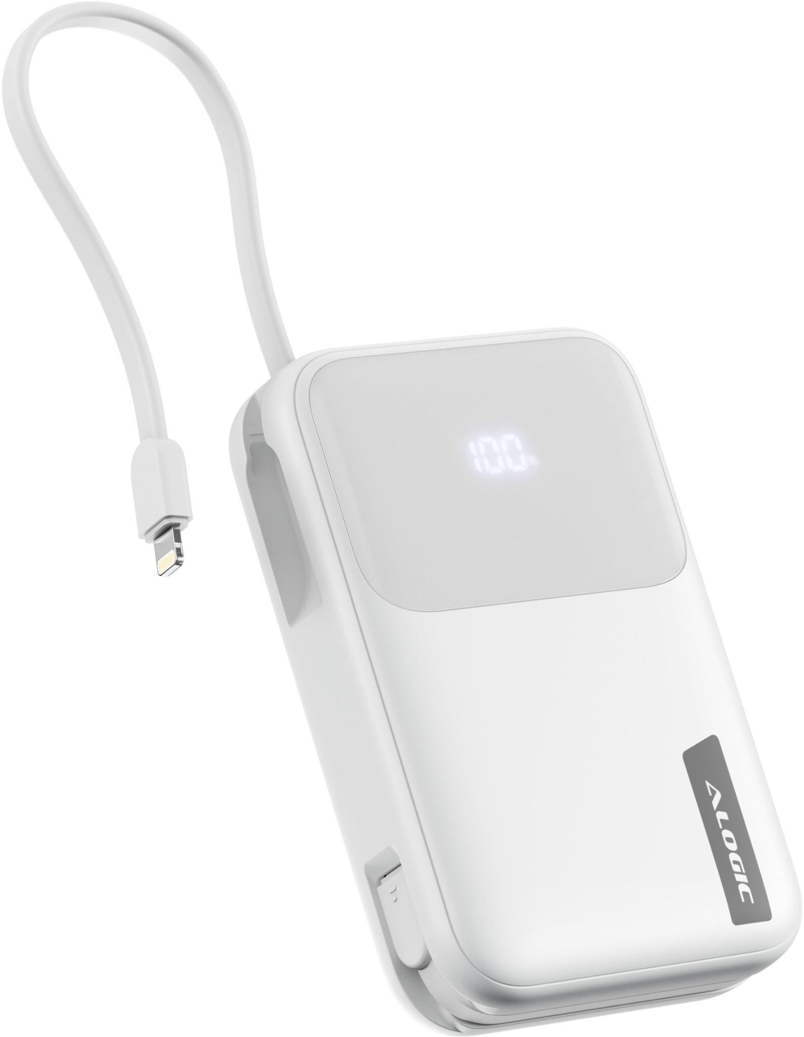 ALOGIC 20K 30W Tandem Powerbank with USB-C & Lighting (White)