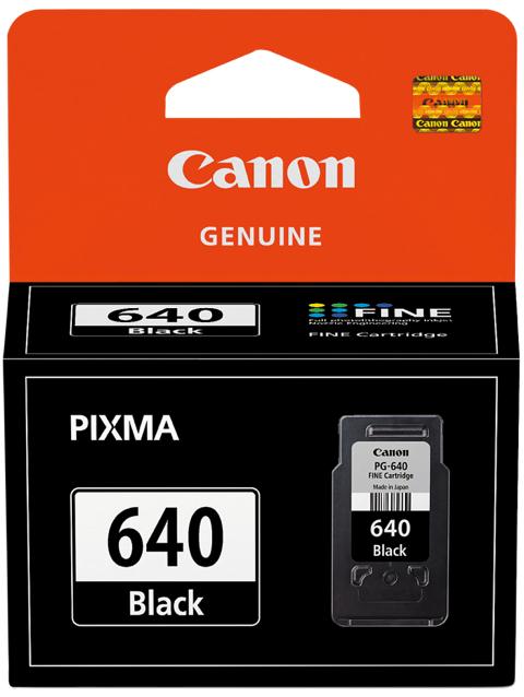 Canon Pixma PG640 FINE Printer Ink Cartridge (Black)