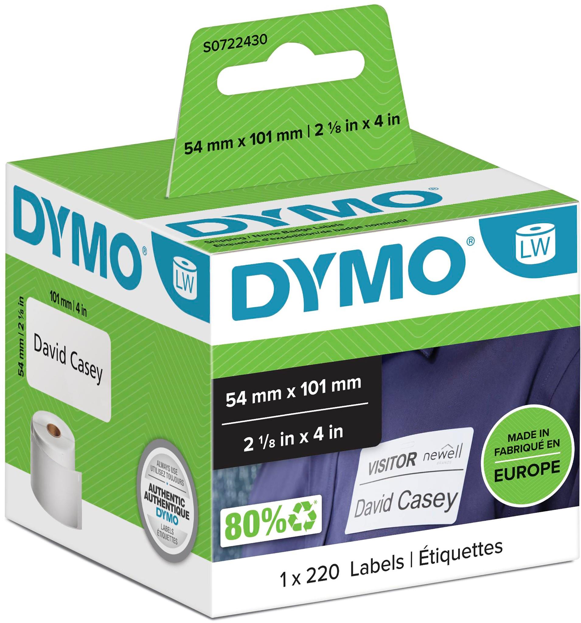 DYMO LabelWriter Large Shipping Label 54X 101 mm