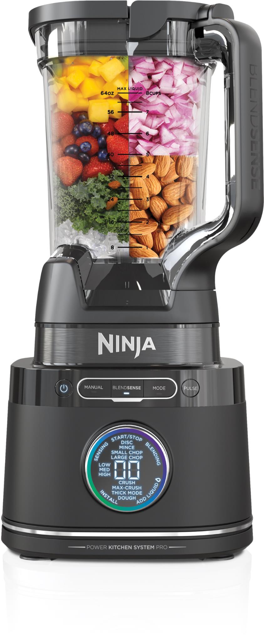 Ninja TB401 Detect™ Kitchen System Power Blender + Processor Pro