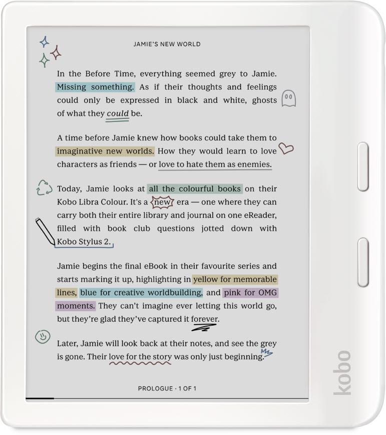 Kobo Libra Colour (White)