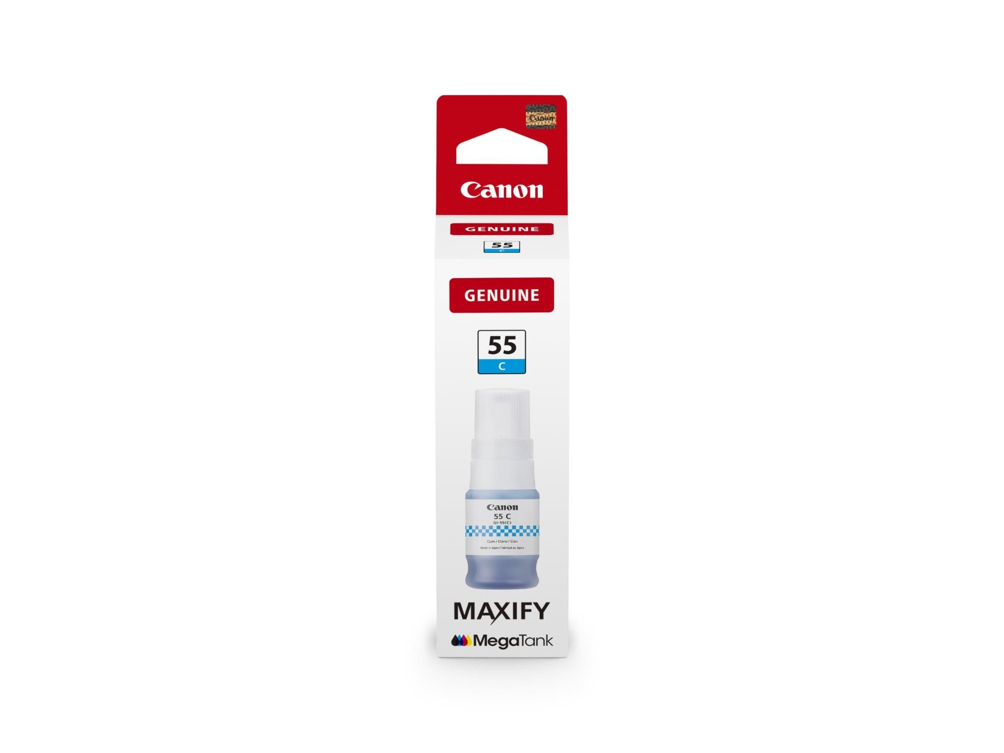 Canon GI-55C Cyan Ink Bottle