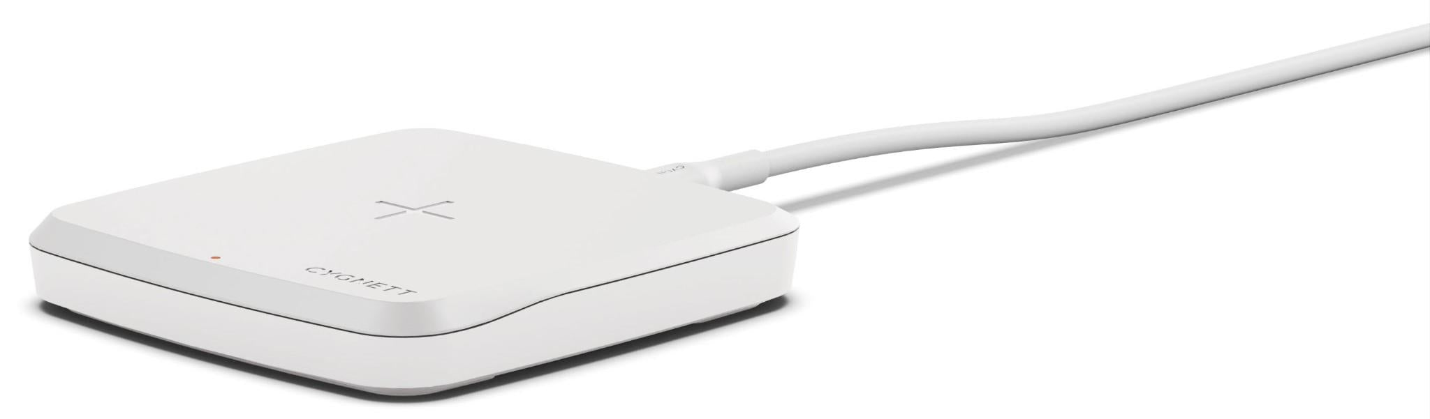Cygnett ChargeBase 15W Wireless Phone Charger (White)