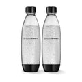 SodaStream Fuse 1 Litre Bottles Dishwasher Safe Twin-Pack (Black)