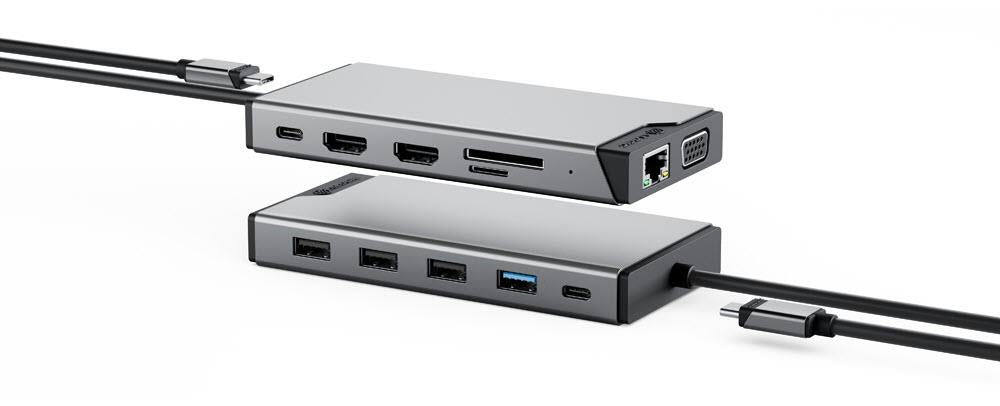 ALOGIC Universal 12-in-1 Triple Display Mini Dock