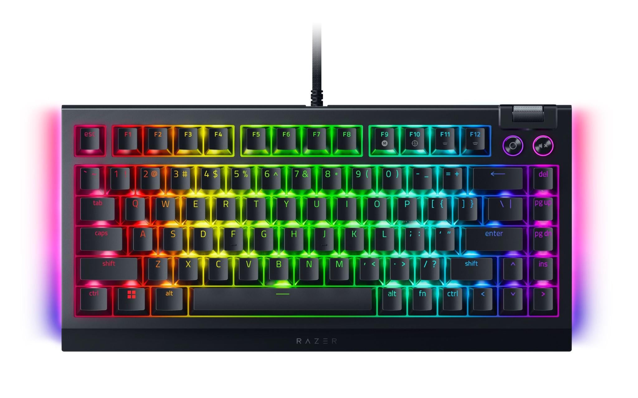 Razer BlackWidow V4 75% Hot-swappable Mechanical Gaming Keyboard