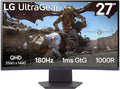 LG UltraGear GS60QC 27' QHD 180Hz Curved Gaming Monitor