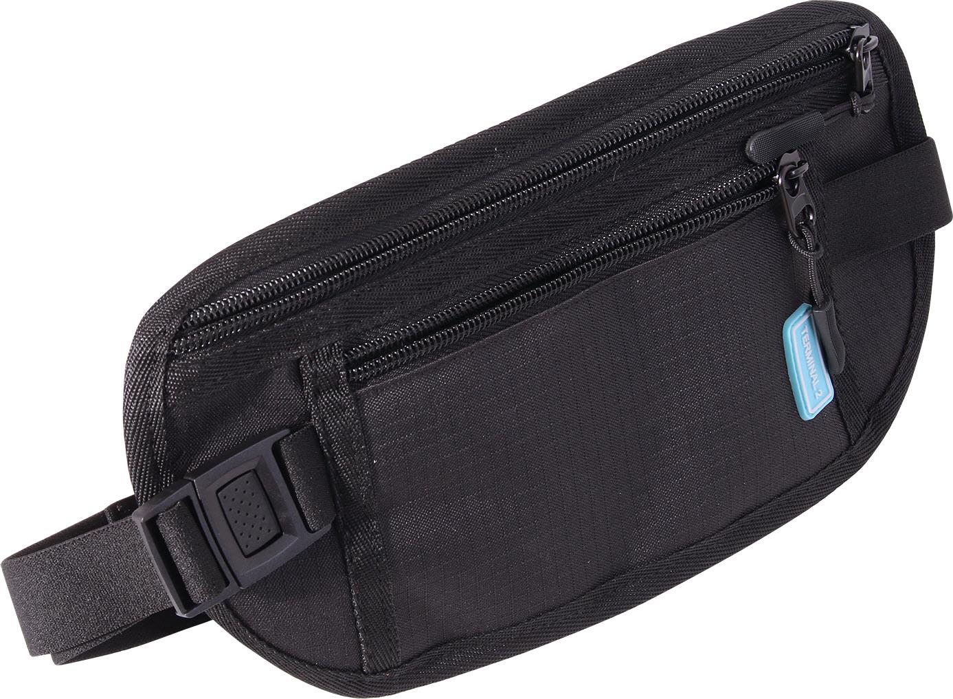 T2 Travel RFID Money Belt (Black) V2