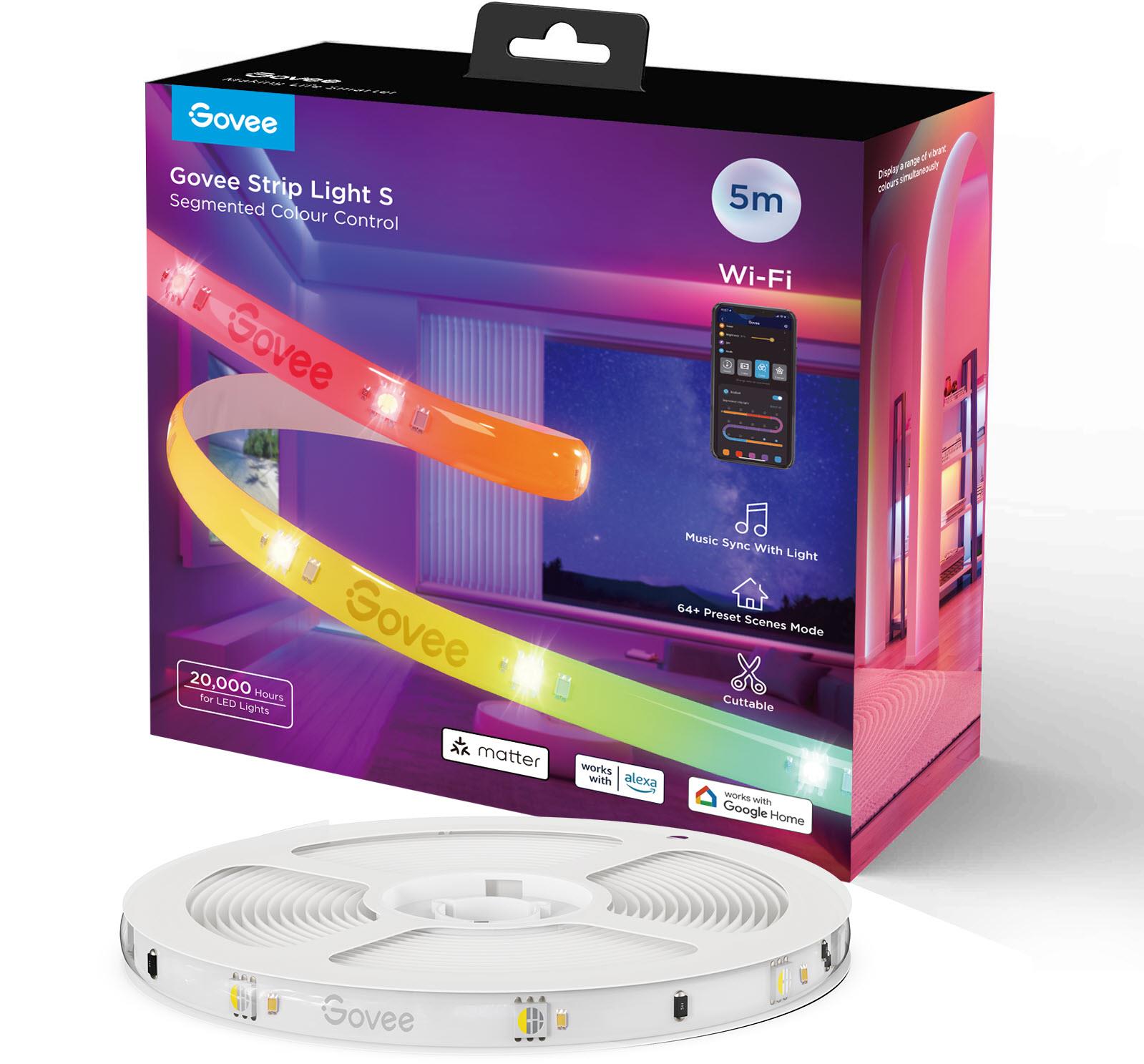 Govee RGBIC+W LED Light Strip (5m) [Matter Compatible]