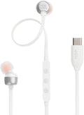 JBL Tune 310C USB-C Wired In-Ear Headphones (White)