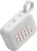 JBL Go 4 Mini Portable Bluetooth Speaker (White)