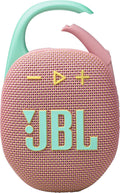 JBL Clip 5 Portable Bluetooth Speaker (Pink)