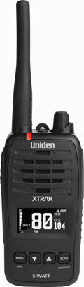 Uniden XTRAK50 5 Watt Waterproof Smart UHF Handheld Radio