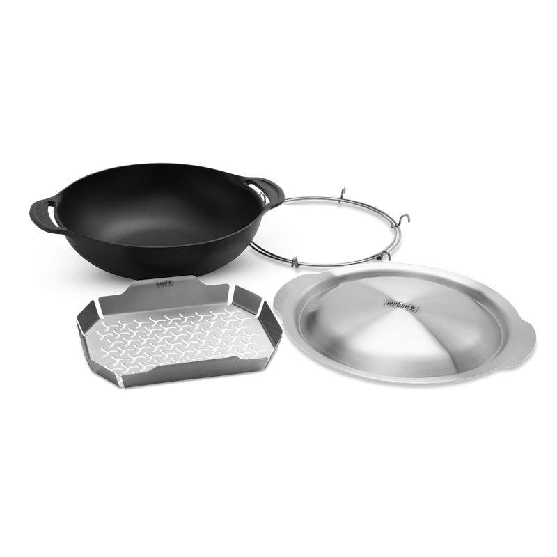 Wok and Steaming Rack