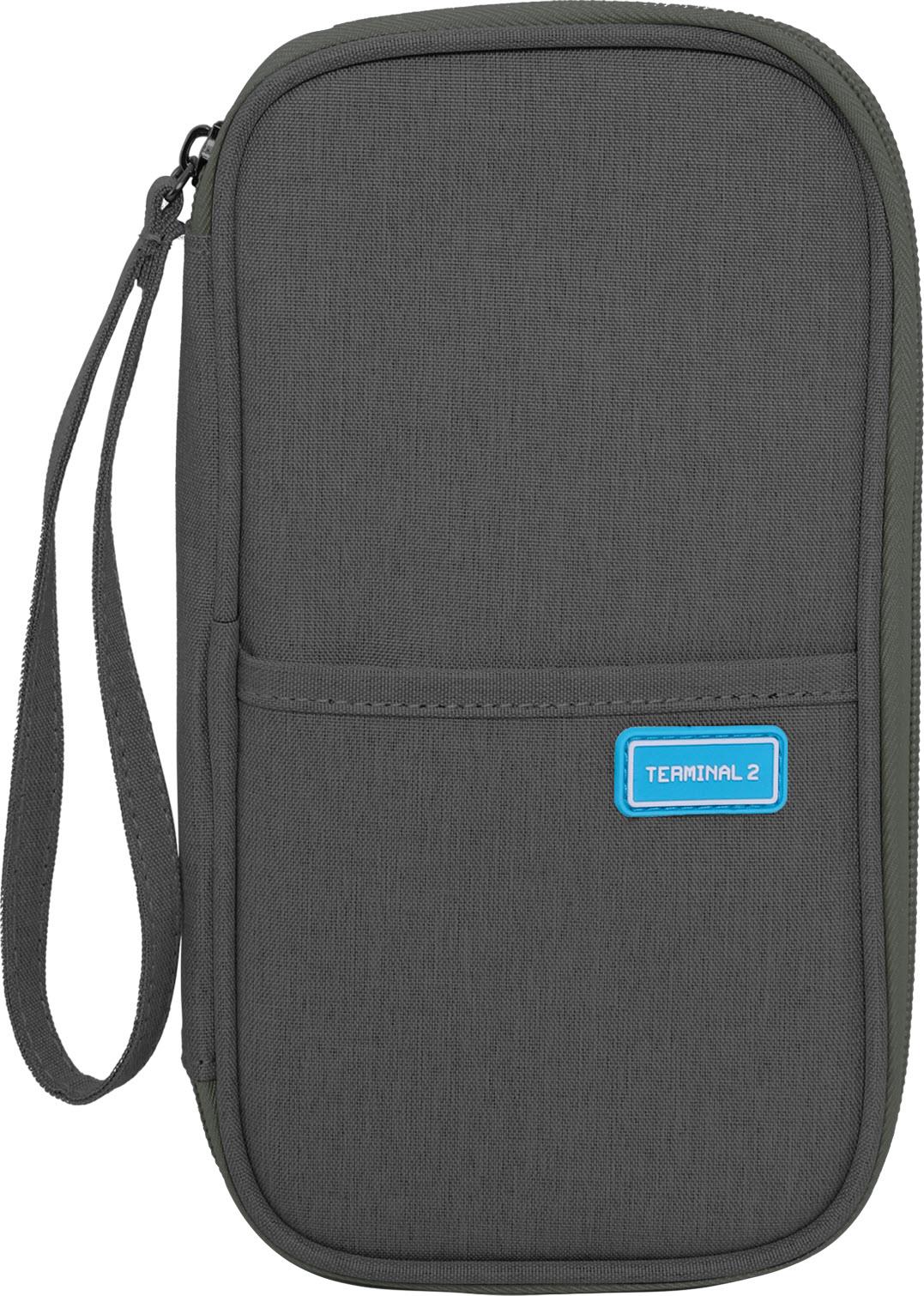 T2 Family RFID Passport Travel Wallet V2 (Grey)