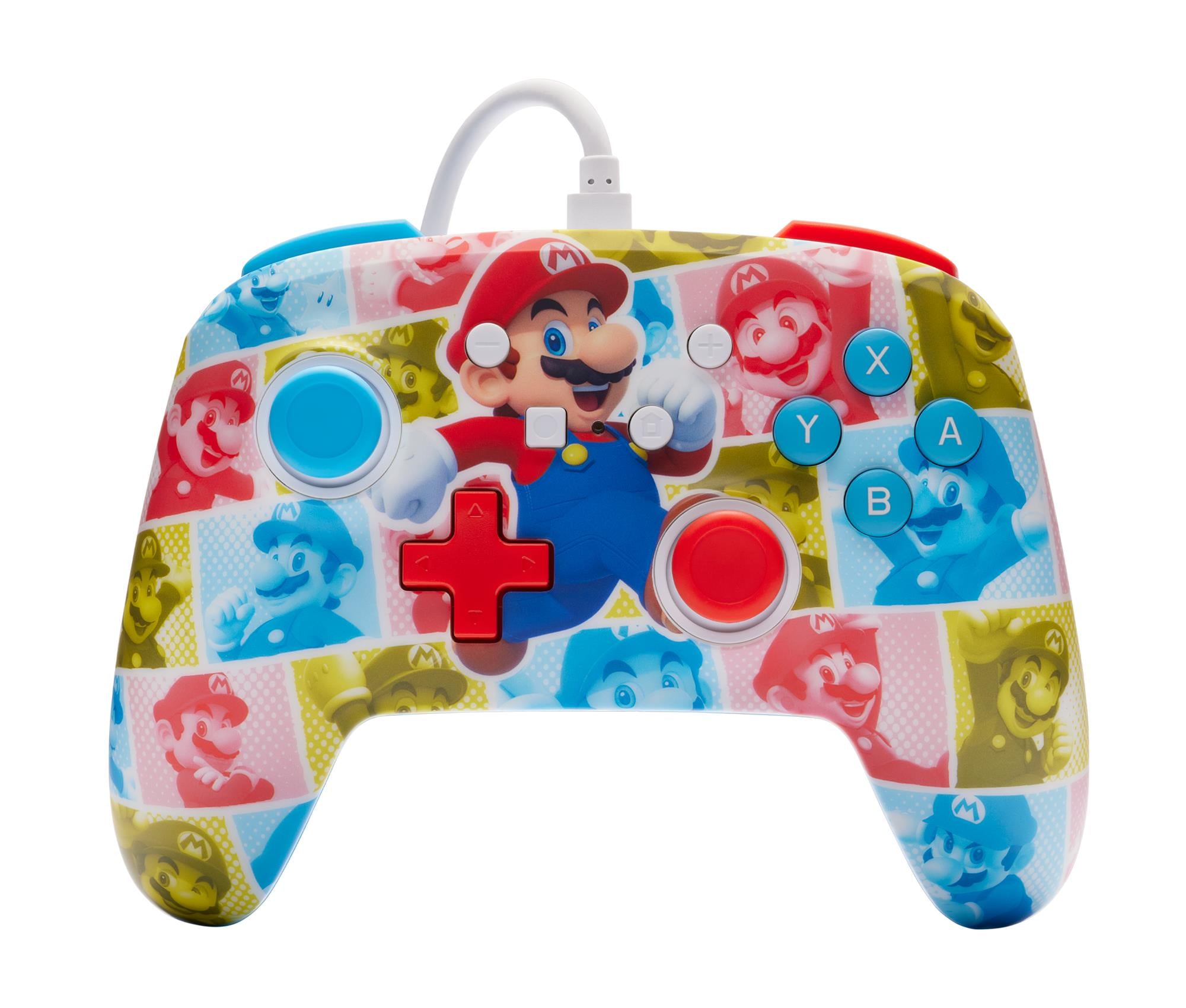 PowerA Enhanced Wired Controller for Nintendo Switch (Mario Hero Reel)