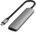 Satechi 6-in-1 USB-C Slim Multiport Adapter 4K (Space Grey)