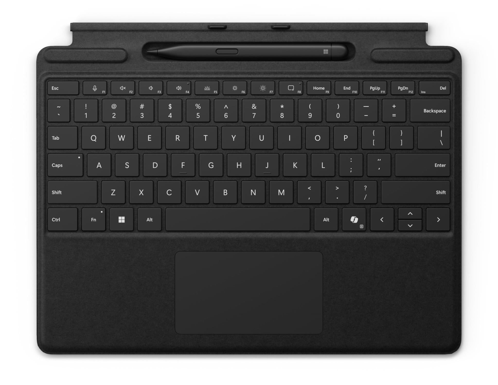 Microsoft Surface Pro13 Inch Keyboard Bundle with Slim Pen (Black)