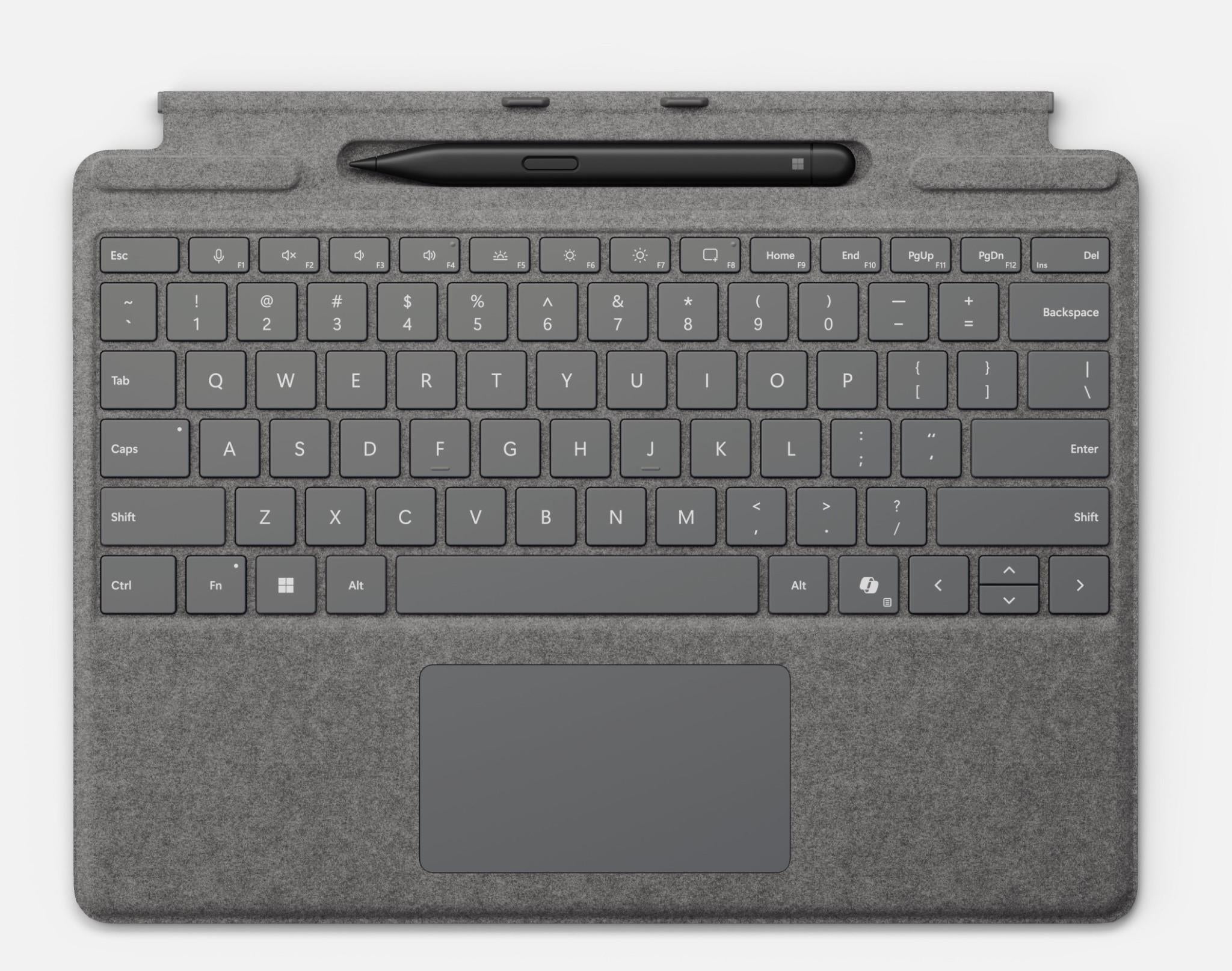 Microsoft Surface Pro13 Inch Keyboard Bundle with Slim Pen (Platinum)