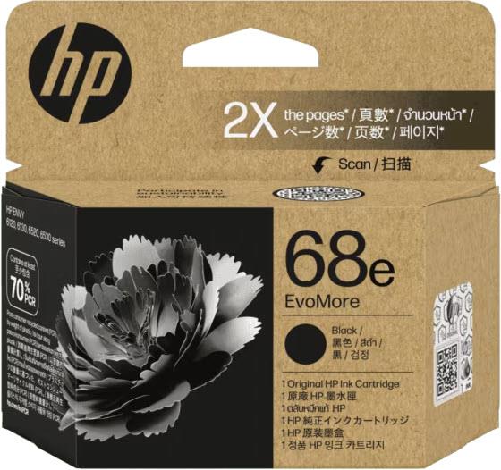 HP 68e EvoMore Original Ink Cartridge (Black)