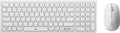 Alogic Echelon Compact USB-C Rechargeable Bluetooth Keyboard & Mouse for Mac (White)