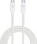 Bonelk Long-Life Easy-Grip USB-C to USB-C 1.5m Cable (White)