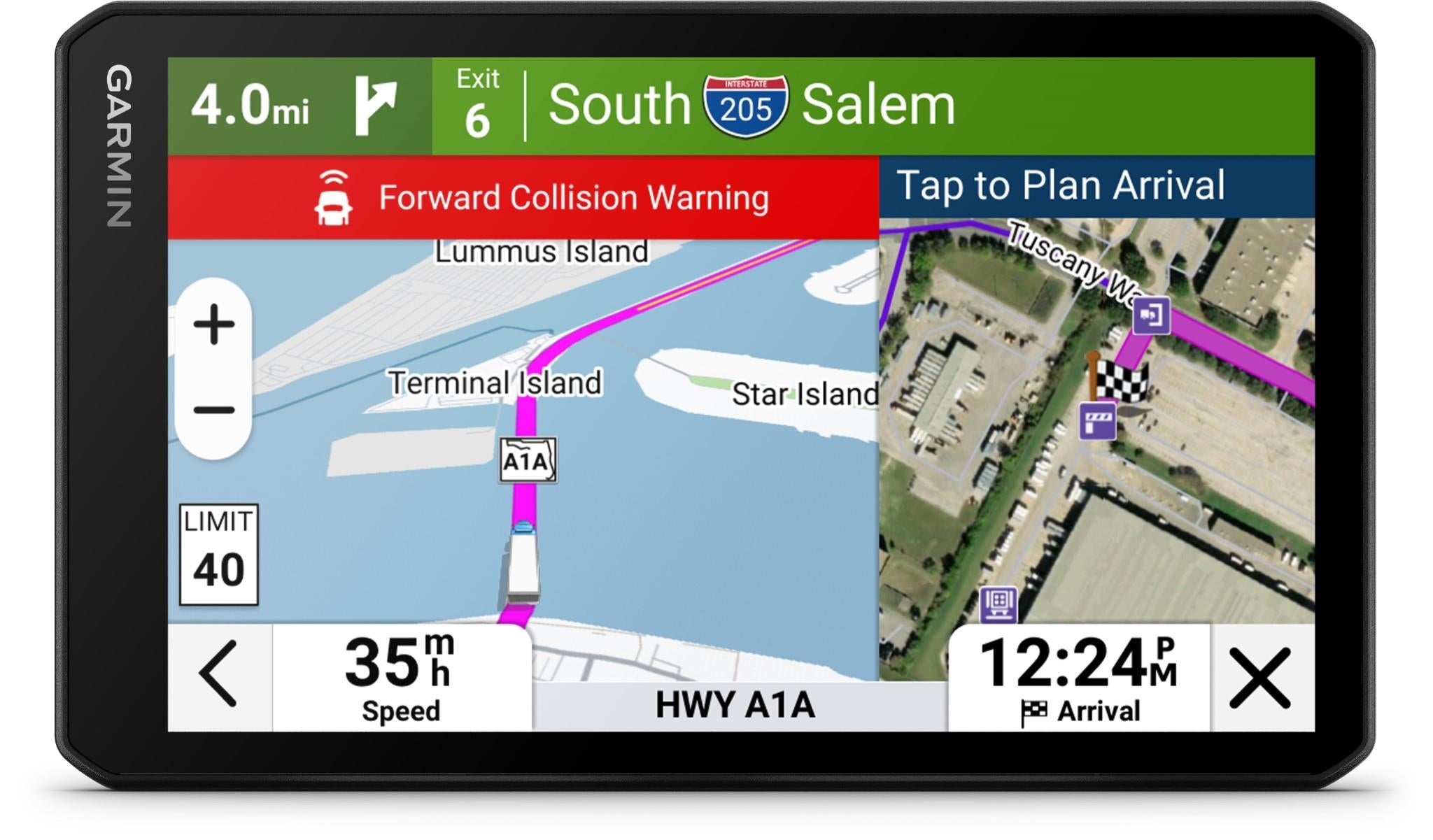 Garmin dezlCam™ LGV725 MT-S. GPS Truck Navigation