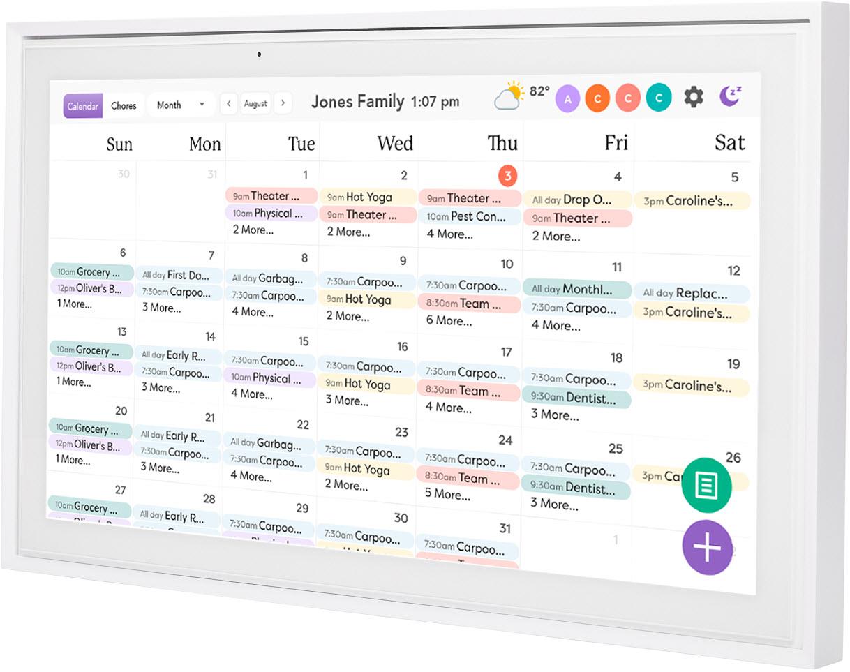 Skylight 15' Smart Family Calendar (White)